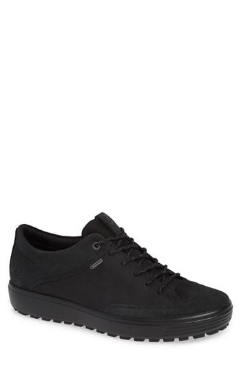 Men's Ecco Soft 7 Tred Lace-up Sneaker -6.5us / 40eu - Black