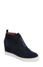 Women's Linea Paolo Felicia Wedge Bootie M - Blue