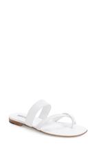 Women's Manolo Blahnik Slide Sandal .5us / 36.5eu - White