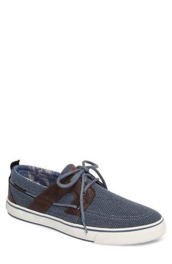 Men's Tommy Bahama Stripe Breaker Sneaker M - Blue