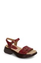 Women's Dansko Lynnie Sandal .5-6us / 36eu M - Red