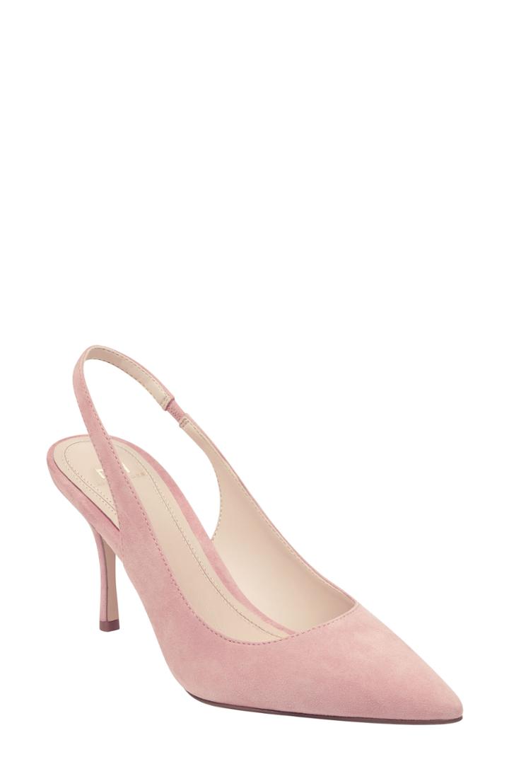 Women's Marc Fisher Ltd Camela Slingback Pump .5 M - Pink