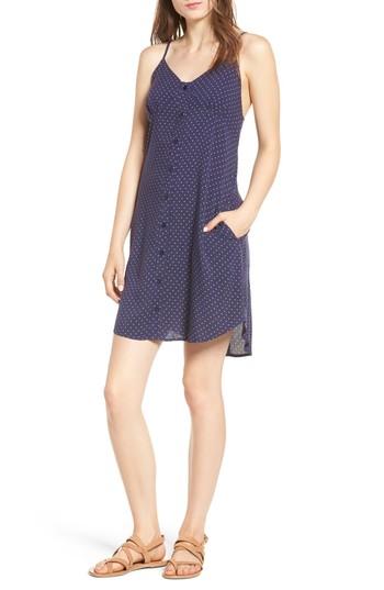 Women's Mimi Chica Button Front Dress - Blue