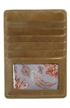 Hobo 'euro Slide' Credit Card & Passport Case - Green