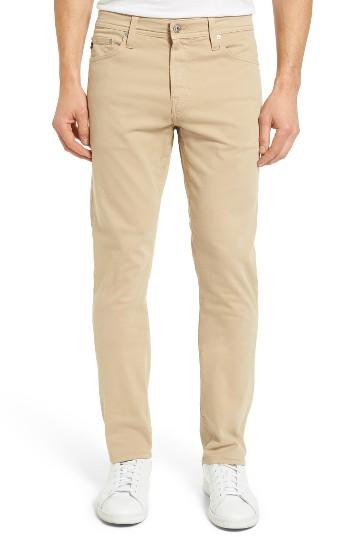 Men's Ag Everett Sud Slim Straight Fit Pants X 32 - Beige