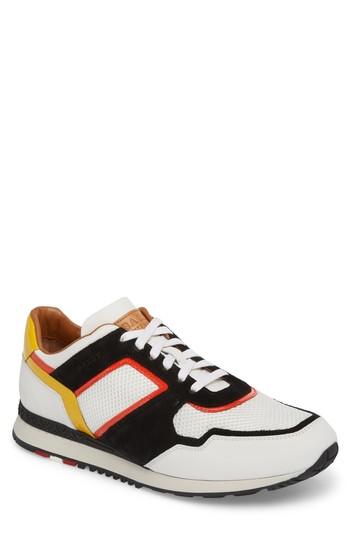 Men's Bally Astreo Low Top Sneaker .5 D - White