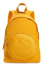 Anya Hindmarch Chubby Smiley Nylon Backpack - Yellow