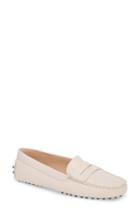 Women's Tod's 'gommini' Driving Moccasin .5us / 36.5eu - Pink