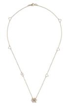 Women's Gucci Flora Diamond Pendant Necklace