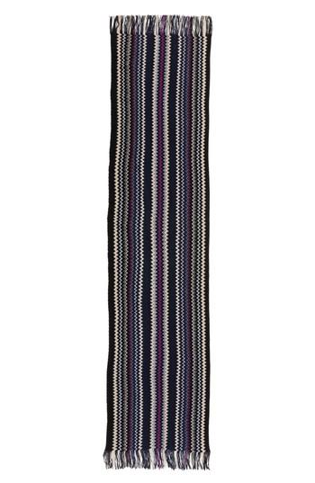 Women's Missoni Zigzag Fringe Cashmere Scarf