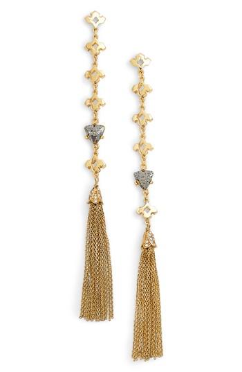 Women's Badgley Mischka Tassel Drop Earrings