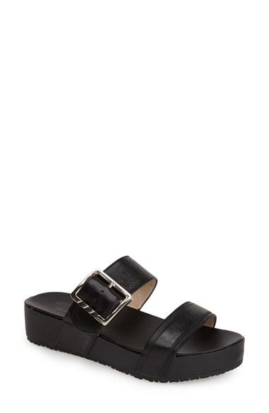 Women's Dr. Scholl's Original Collection 'frill' Slide Sandal M - Black
