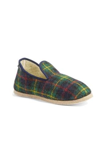 Men's Armor Lux Plaid Slipper M - Green