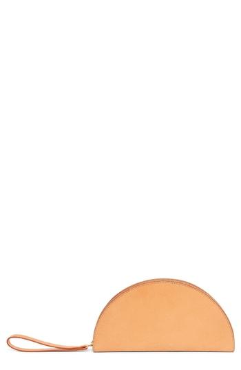 Mansur Gavriel Moon Leather Wallet - Beige