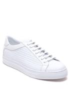 Men's Jared Lang Leather Sneaker Eu - White