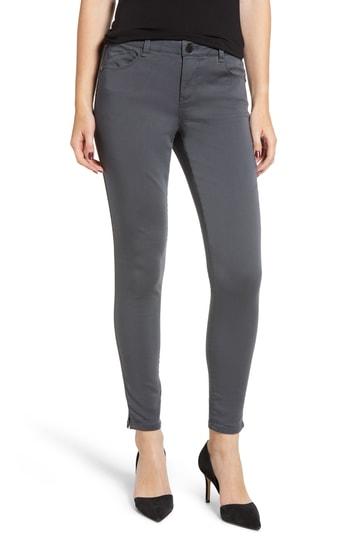 Women's Wit And Wisdom Ab-solution Ankle Skinny Pants - Grey