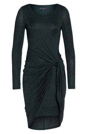 Women's Adrianna Papell Jaspee Knot Midi Dress - Green