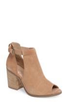 Women's Sole Society 'ferris' Open Toe Bootie .5 M - Brown
