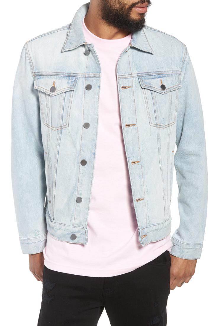 Men's The Rail Denim Jacket, Size - Blue