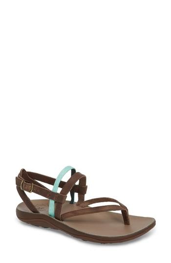 Women's Chaco Loveland Sandal M - Brown