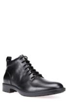 Men's Geox Kapsian Plain Toe Boot Us / 40eu - Black
