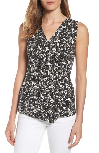 Women's Michael Michael Kors Brooks Flounce Front Top