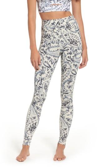 Women's Free People Fp Movement Print City Slicker High Waist Leggings - Blue