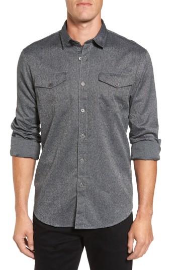 Men's Coastaoro Doral Flannel Shirt - Black