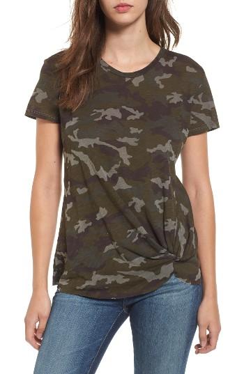 Women's Stateside Twist Front Tee - Green