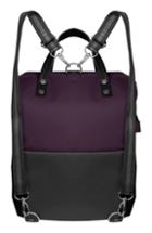 Sherpani Dispatch Water Resistant Rfid Pocket Convertible Backpack - Purple