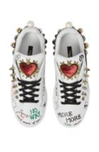 Women's Dolce & Gabbana Mixed Media Sneaker Us / 36.5eu - White