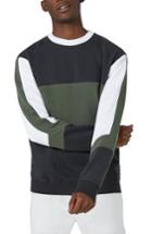 Men's Topman Color Block Sweatshirt - Blue