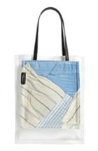 3.1 Phillip Lim Slim Accordion Leather Tote - Blue