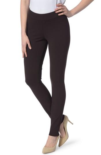 Women's Nydj Ponte Leggings - Brown