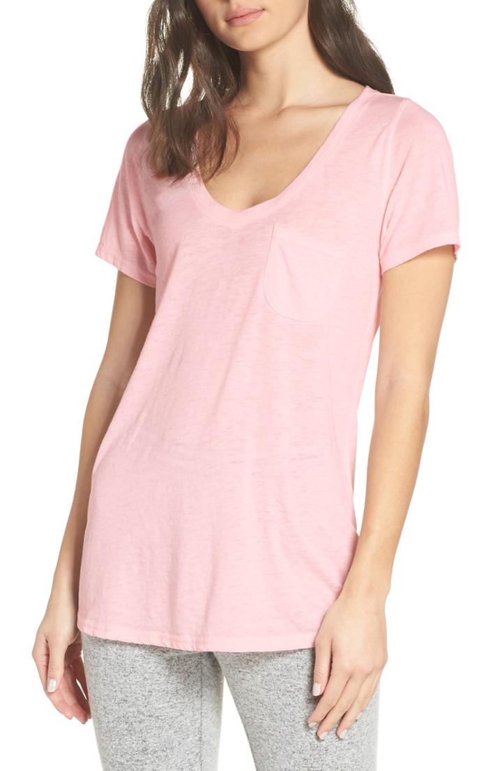 Women's Make + Model 'gotta Have It' V-neck Tee, Size - Pink
