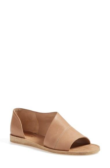 Women's Vince 'tabitha' Half D'orsay Open Toe Flat