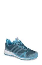 Women's Adidas 'terrex Agravic Gtx' Trail Shoe .5 M - Blue