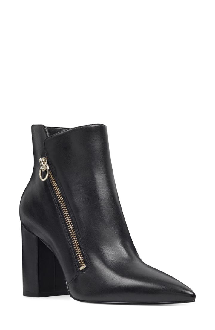 Women's Nine West Russity Angle Zip Bootie