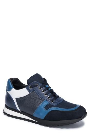 Men's Bugatchi Modena Sneaker M - Blue