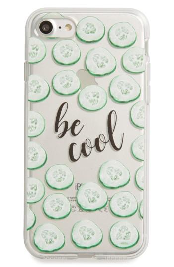Milkyway Be Cool Cucumbers Iphone 7 Case - Green