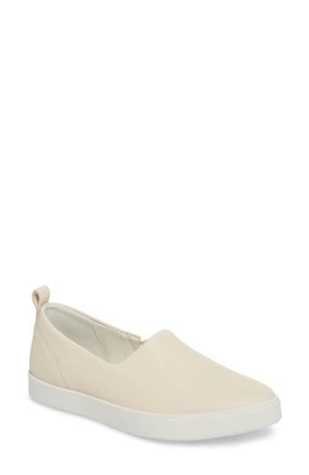 Women's Ecco Gillian Slip-on Sneaker -5.5us / 36eu - Beige