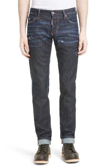 Men's Dsquared2 Slim Nothing Jeans Eu - Blue