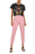 Women's Topshop Tailored Cigarette Trousers Us (fits Like 2-4) - Pink