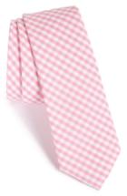 Men's The Tie Bar Check Cotton Tie, Size - (online Only)
