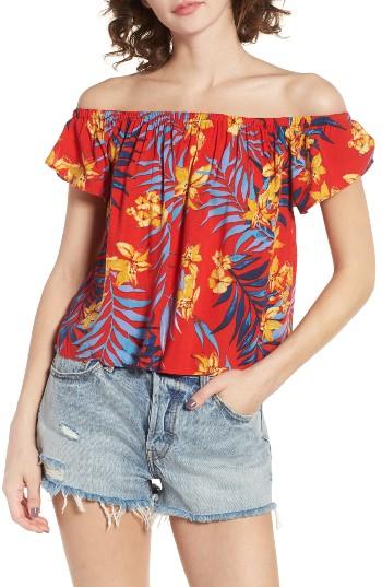 Women's Rip Curl Tropicana Off The Shoulder Top