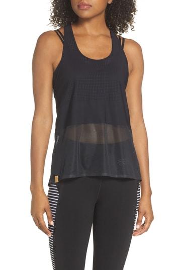 Women's Monreal London Racer Tank - Black