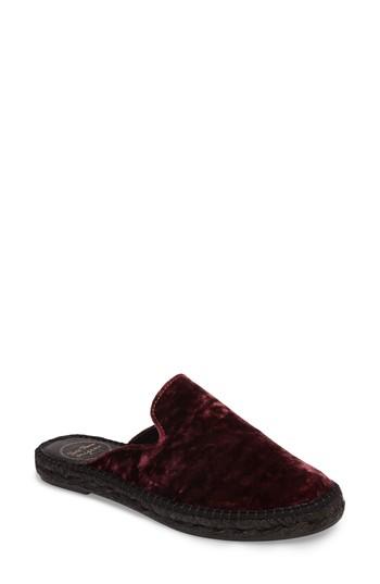 Women's Toni Pons Malmo Espadrille Slipper Mule Eu - Burgundy
