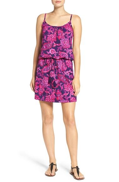 Women's Tommy Bahama 'jacobean' Floral Cover-up Dress