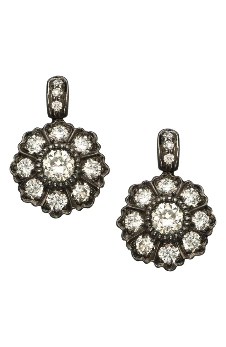 Women's Sethi Couture Ivy Mine Rose Cut Diamond Drop Earring