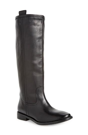 Women's Seychelles Drama Riding Boot M - Black